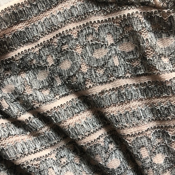 Free People Pink & Grey Bodycon Dress - Picture 3 of 4